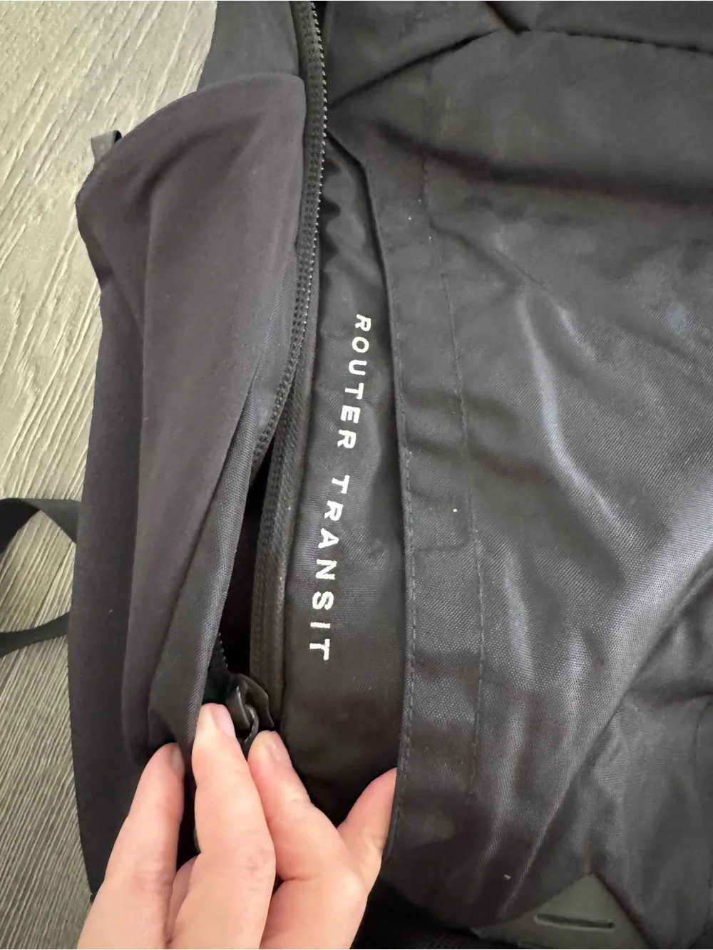 The North Face Black Men's Backpack - Router Transit Pack